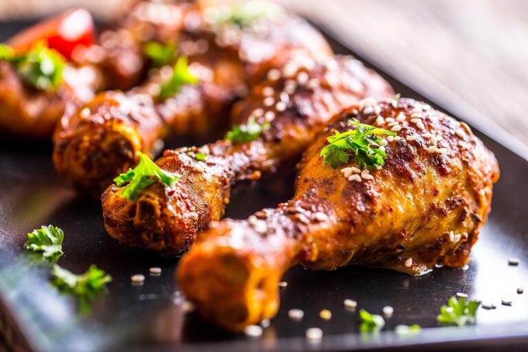 Quick Smoked Satay Drumsticks Pioneer Poultry