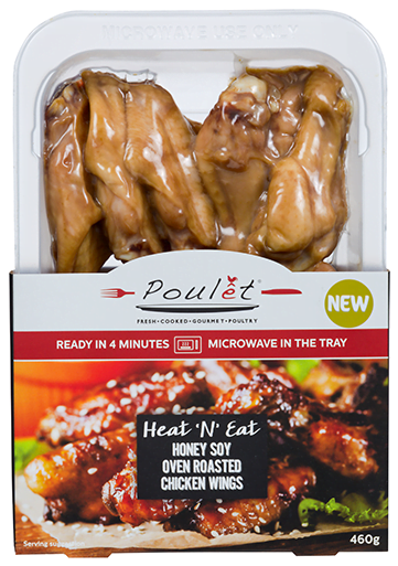 pioneer poultry honey soy chicken wings