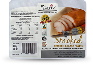 smoked chicken breast fillets