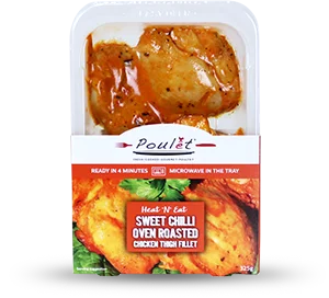 Sweet Chili Oven Roasted Chicken Thigh Fillet